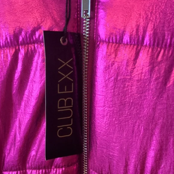 Pink Metallic Ski & Snow Jacket - Picture 3 of 8